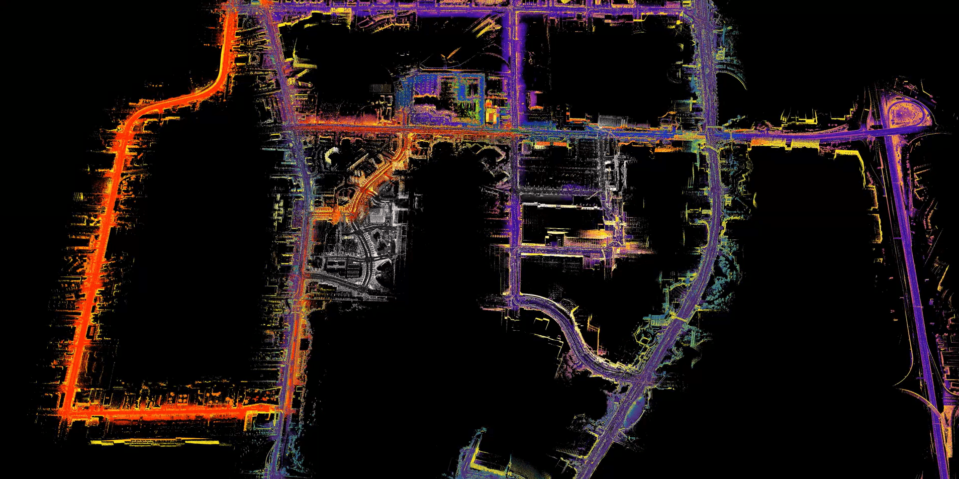 Exwayz 3D LiDAR SLAM localization in an urban environment